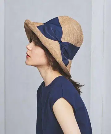 아시나 뉴욕 리사코 네이비 리본 M 사이즈 Risako