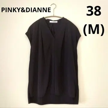 핑키&다이앤 스키퍼 블라우스 38 블랙 M