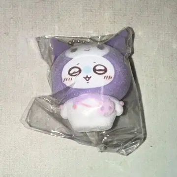 산리오 치이카와 시크릿 플로키 마스코트 참 쿠로미 모몽가