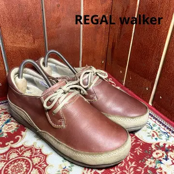 REGAL 워커 사이드 지퍼 브라운 23.5cm