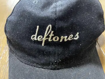 deftones 야구 모자 블랙 화이트