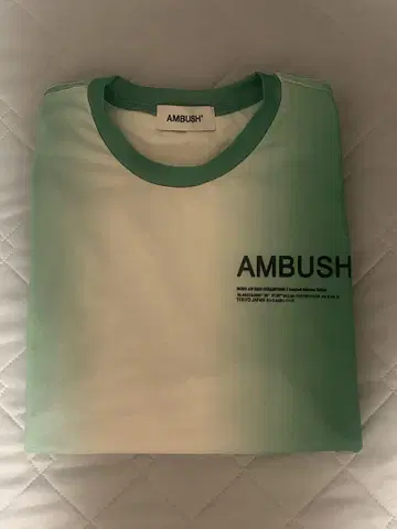 앰부쉬 티셔츠 사이즈 3