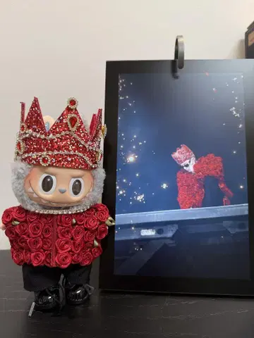 G-DRAGON 지용 labubu 봉제 인형용 코스튬