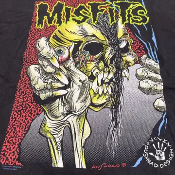 Misfits 90s 티셔츠 pushead