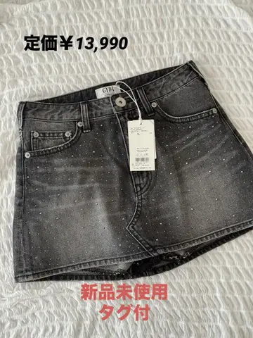 GYDA 데님 스커트 같은 숏 팬츠