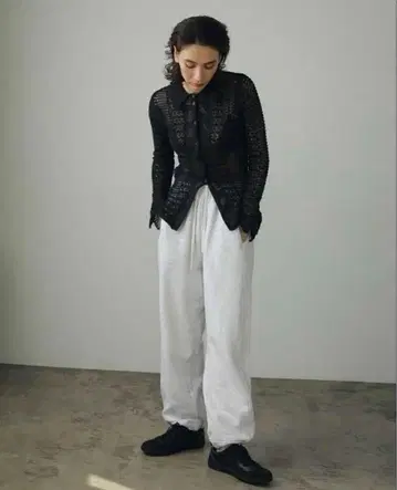 안누크 Drawstring 스웨트 팬츠 38