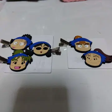 닌자 타마 란타로 앞머리 클립 5개 세트