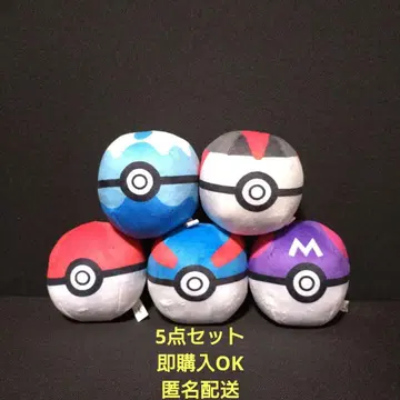 포켓몬 봉제 인형 몬스터 볼 컬렉션 vol.6 전 5종