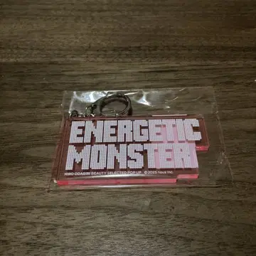 오다기리 히로 POPUP ENERGETIC MONSTER 로고 키링