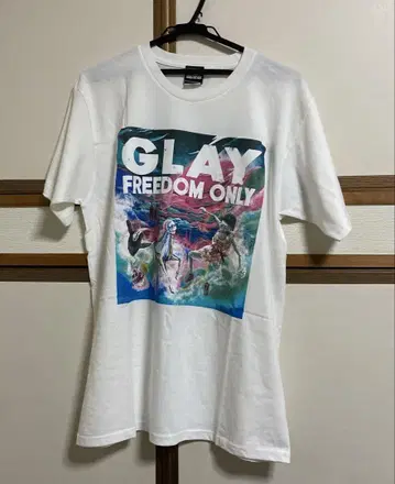 GLAY 자켓 티셔츠 화이트