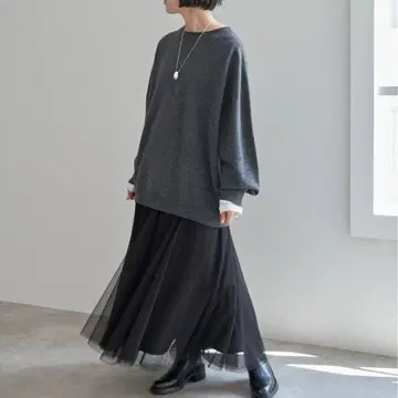 spick and span 샤샤 스커트 36 블랙