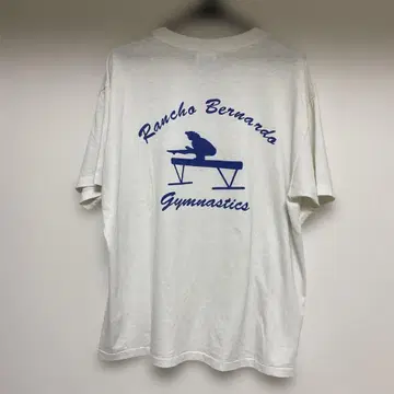 Hanes 티셔츠 USA제 싱글 스티치 Gymnastics 90s