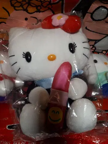 키티 봉제 인형 세트 레어