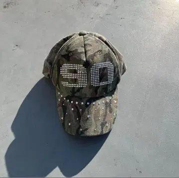 미사용 새상품 9090girl Numbering Studs Cap 캡