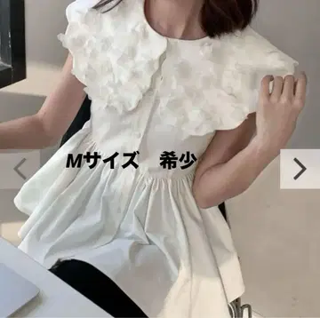플라워 블라우스 벌스데이 바쉬 myu