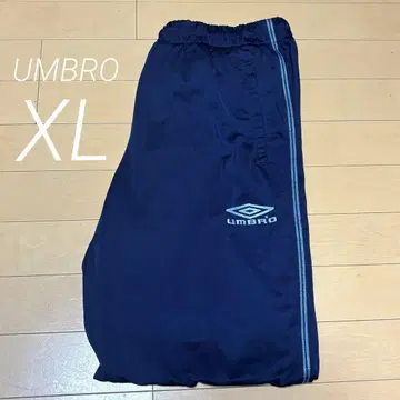 90s 엄브로 트랙 팬츠 저리 라인 네이비 XL