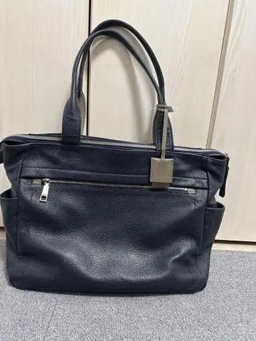 네이비 토트백 비즈니스 백 이즈잇