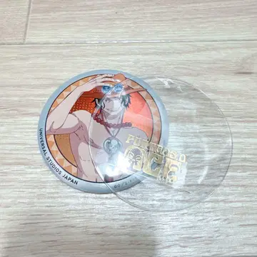 USJ 유니버셜 원피스 캔뱃지 에이스 시크릿