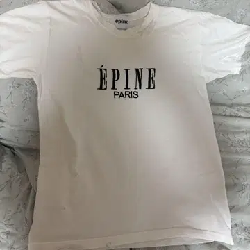 epinu 티셔츠 화이트 로고