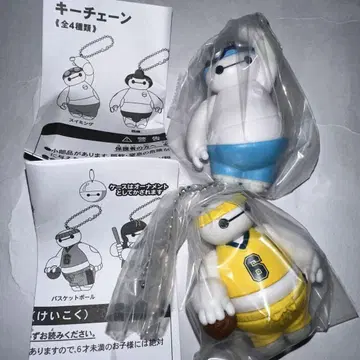 베이맥스 키체인 캡슐 토이 수영 농구