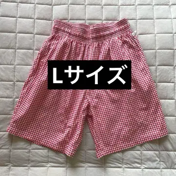 쿡맨 셰프 팬츠 Gingham Red