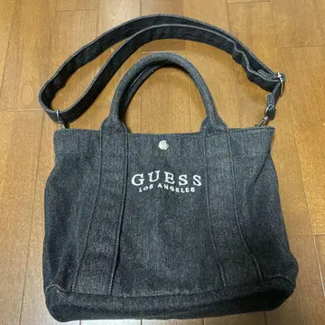 GUESS 게스 데님 토트백 숄더백
