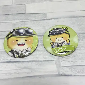 컬러풀 피치 도쿄 타워 캔뱃지 시바 실물 크기 기본 2개 세트