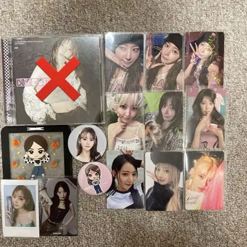 lesserafim 사쿠라 트레이딩 카드 굿즈 묶음 판매