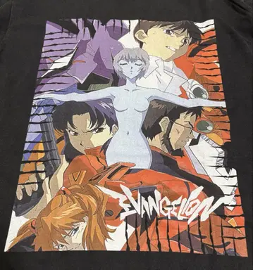 EVANGELION 에반게리온 레이 아스카 애니메이션 티셔츠