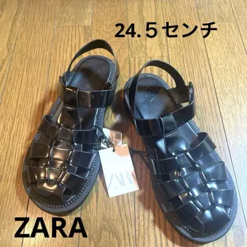 ZARA 구르카 샌들 뜨개질 샌들 미사용 새상품