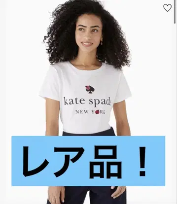 kate spade 로고 프린트 티셔츠 xs 브랜드 티셔츠