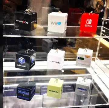 미사용 새상품 닌텐도 뮤지엄 기동음 키링 WiiU