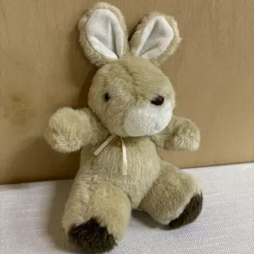 토끼 봉제 인형 리본 귀여운 완구