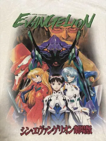 EVANGELION 에반게리온 레이 아스카 애니메이션 티셔츠