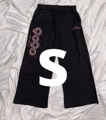 90 OG 로고 글리터 스웨트 팬츠 S