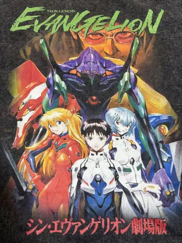 EVANGELION 에반게리온 레이 아스카 애니메이션 티셔츠