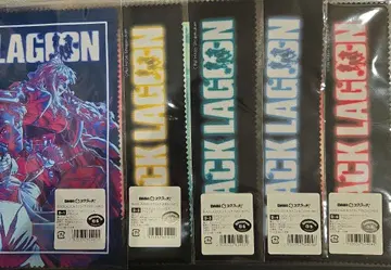 BLACK LAGOON 스크래치 극세사 크로스 5종류