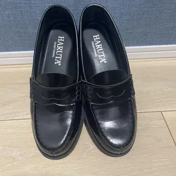 새상품급 하루타 45140 로퍼 23cm EE