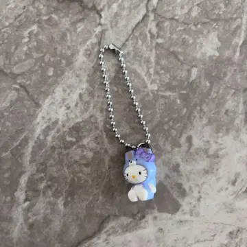 새상품급 레어 홋카이도 한정 키티 여우 키타키츠네 라벤더