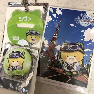 컬러풀 피치 타워 시바 세트