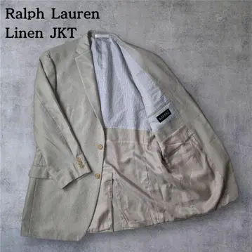 Ralph Lauren 린넨 테일러드 자켓 구제 의류