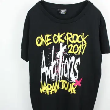 ONE OK ROCK 2017 T 원 오크록 Ambitions L 사이즈