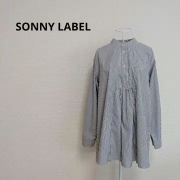 SONNY LABEL 어반 리서치 스트라이프 긴팔 셔츠 F