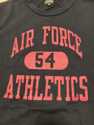 리얼 맥코이 티셔츠 AIR FORCE 54 ATHLETICS L
