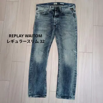 REPLAY WAITOM 레귤러 슬림 32