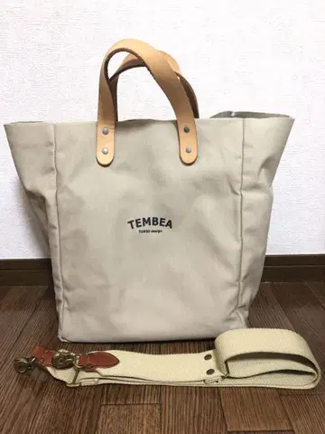 TEMBEA 베이지 토트백