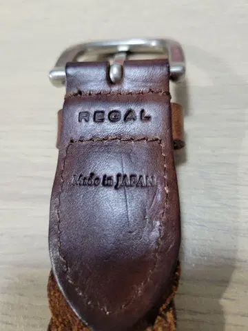 REGAL 가죽 웨빙 벨트 약 100cm