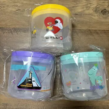 해피 복권 픽사 레미 토이스토리 I상 캐니스터 3개