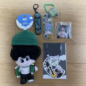 RIIZE 봉제 인형, 키링, 스티커 세트