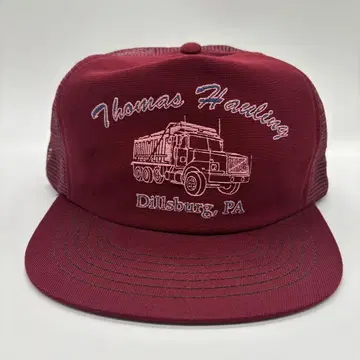 90년대 빈티지 USA제 Thomas Hauling 트래커 캡